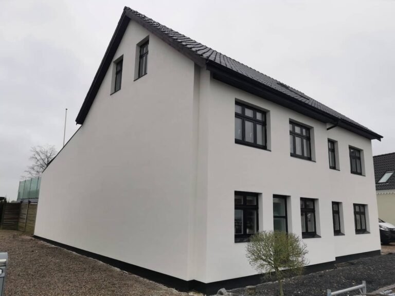 Billede af husrenovering udført af professionelle